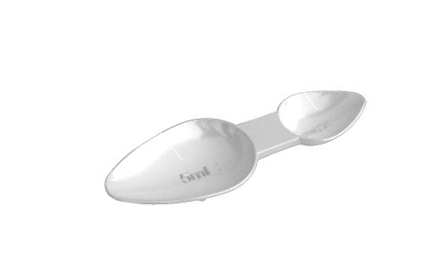 Ложка мерная двухсторонняя 2,5 мл-5мл